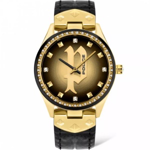Police, Police PONGUA Uhren Damen, Police - PL16029MSGB.02 Pongua, One Size