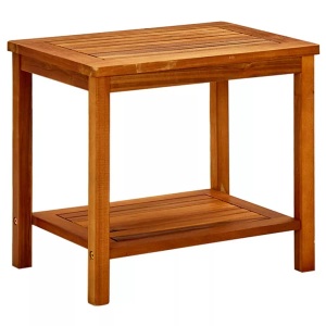 vidaXL, vidaXL Couchtisch 50x35x45 cm Massivholz Akazie, vidaXL Couchtisch 50x35x45 cm Massivholz Akazie