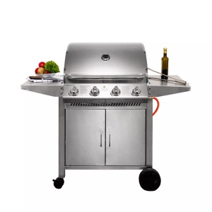 Mr. Grill, Mr.Grill 4bss Gasgrill 4 Brenner Edelstahl, Mr.Grill 4bss Gasgrill 4 Brenner Edelstahl