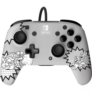 Pdp, PDP Switch Rematch - Super Mario: Comic - Controller (Grau), PDP Rematch Wired Controller 500-134-COMIC NSW, Comic Mario