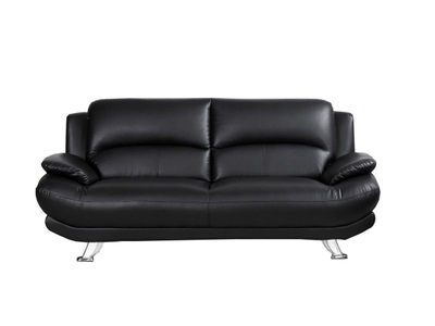 Vente-unique, Sofa 3Sitzer MUSKO Sofa 3Sitzer MUSKO, Vente-unique - Sofa 3Sitzer MUSKO, One Size, Schwarz