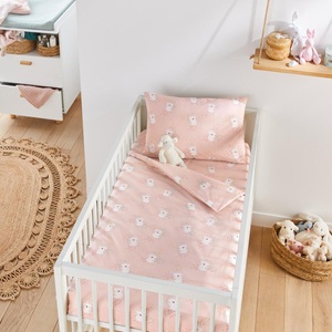 LA REDOUTE INTERIEURS, Bettwäsche-Set LOUISA für Babybett, Bettwäsche-Set Louisa für Babybetten