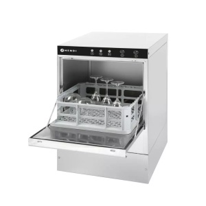 Hendi, HENDI, Gastro Küchengeräte, HENDI Geschirrspüler 40x40 Geschirrspüler, Produkte & Wohnen, Hendi Geschirrspüler elektromechanisch 40x40 Edelstahl ohne Pumpe