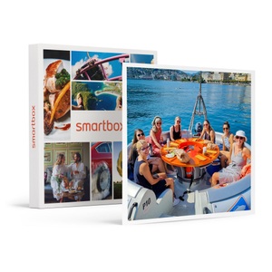 SMARTBOX, 2-stündige Bootsfahrt mit Fondue am Luganersee für 2 Personen, 2-stündige Bootsfahrt mit Fondue am Luganersee für 2 Personen