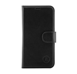 JT Berlin, JT Berlin - iPhone 13 Pro Max Echtleder Bookcase Hülle Kreuzberg (10761) - Schwarz, 