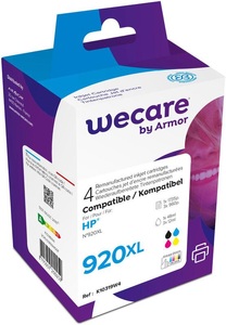 WECARE, WECARE Multipack 920XL rebuilt CMYBK C2N92AEWE z.HP OfficeJet 6500 48/, WECARE Multipack 920XL rebuilt CMYBK C2N92AEWE z.HP OfficeJet 6500 48/3x12ml