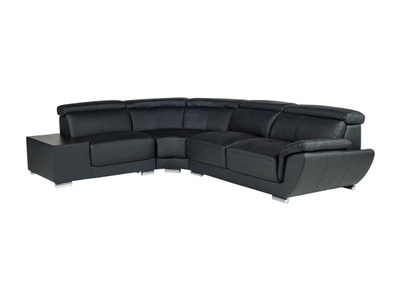Vente-unique, Ecksofa Leder NAHIA Ecke Links Ecksofa Leder NAHIA Ecke Links