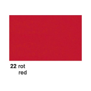 Ursus, URSUS Transparentpapier 70x100cm 2631422 42g, rot