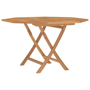 vidaXL, vidaXL Gartentisch Klappbar 120x120x75 cm Massivholz Teak