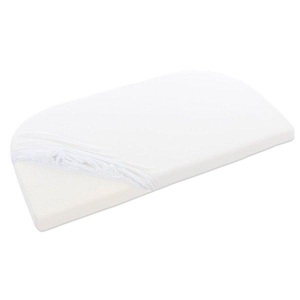 Babybay, BABYBAY Spannbetttuch Jersey Original/Maxi mit Erweiterungsseite weiss, babybay® Jerseybezug