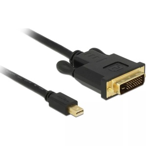 Delock, DeLock Mini-Displayport - DVI-D Kabel, 2m, Delock Kabel Mini-DisplayPort - DVI-D, 2 m