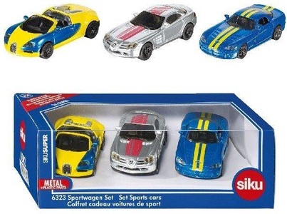 Siku, SUPER Sportwagen-Set, Spielfahrzeug, SIKU Super - Sportwagen Set