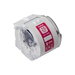 Brother, Brother Cz-1004 Farb-Endlosetikettenrolle 25mm/5m Vc-500W Etiketten, Brother Colour Paper Tape, 25mm/5m, CZ-1004