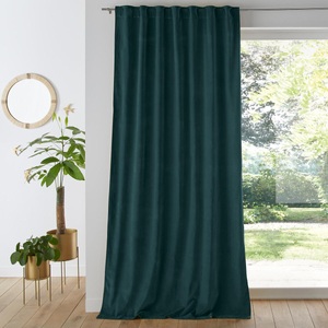 LA REDOUTE INTERIEURS, Vorhang Velvet Unisex Grün 135x350CM, La Redoute Intérieurs - Vorhang Velvet, 135x350CM, Grün