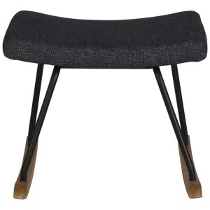 Quax, Hocker Für Adult Schaukelstuhl De Luxe Black Unisex, Quax - Hocker f?r Adult Schaukelstuhl de Luxe