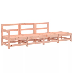 vidaXL, vidaXL 4-tlg. Garten-Lounge-Set Massivholz Douglasie, vidaXL 4-tlg. Garten-Lounge-Set Massivholz Douglasie