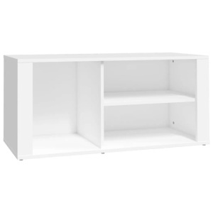 vidaXL, vidaXL Schuhregal Weiß 100x35x45 cm Holzwerkstoff