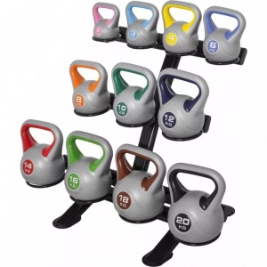 Gorilla sports, Kettlebell Stylish Unisex Taubengrau ONE SIZE, Gorilla Sports - Kettlebell Stylish, One Size, Taubengrau