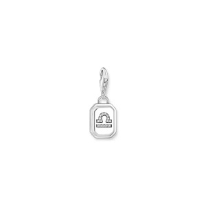 Thomas Sabo, THOMAS SABO - CharmAnhänger Waage Zeichen, One Size, Silber
