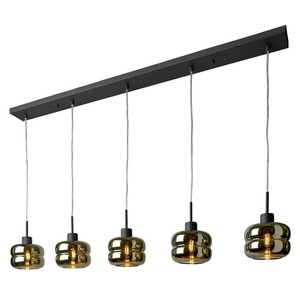 Villeroy Boch, Villeroy & Boch Havanna Hängelampe, schwarz-gold, VilleroyBoch, Pendelleuchte, VilleroyBoch HAVANNA 150cm Pendelleuchte, Produkte & Wohnen