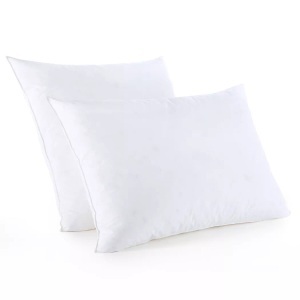 LA REDOUTE INTERIEURS - BEST, Weiches Kissen Weiches Kissen, La Redoute Intérieurs - Weiches Kopfkissen mit 90% Upcycling-Daunen, 65x65cm, Weiss