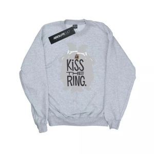 Disney, Disney - Zootropolis Kiss The Ring Sweatshirt, für Damen, Grau, Größe XL, Disney - Zootropolis Kiss The Ring Sweatshirt, für Damen, Grau, Größe XL
