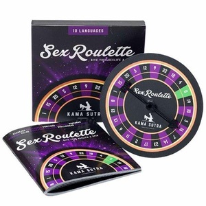 tease & please, Sex Roulette Kama Sutra, Tease-and-please Sex Roulette Kama Sutra Sexy Spiel, Anfängergeeignet, Violett, Kama Sutra - Amorana