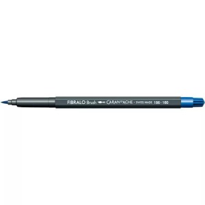 Caran d'ache, CARAN D'ACHE Classic Fibralo Brush 186.16 kobaltblau, Caran d'Ache Classic Fibralo Brush, kobaltblau, 186.160