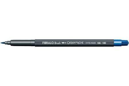 Caran d'ache, CARAN D'ACHE Classic Fibralo Brush 186.16 kobaltblau, Caran d'Ache Classic Fibralo Brush, kobaltblau, 186.160