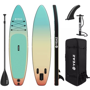 Yeaz, Laguna Beach - Exotrace - Set Sup Board And Kit - Turquoise Ocean Unisex Türkisblau ONE SIZE, 