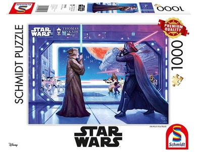 Schmidt Spiele, Puzzle Star Wars - Obi Wan''s Final Battle, Schmidt Spiele - Lucas Film, Star Wars, Obi Wan's Final Battle, 1000 Teile