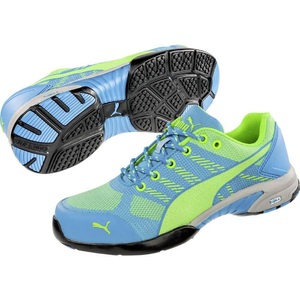 Puma, Puma Damen Sicherheitsschuh Celerity Knit S1P, Puma - Sicherheitsschuh Celerity Knit Blue Wns Low S1P HRO SRC, 40, Multicolor