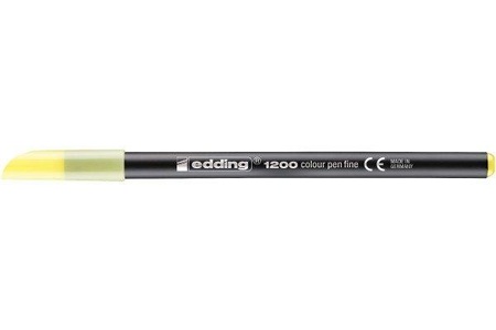 edding, edding Fasermaler 1200 Pastellgelb, Edding 1200, Faserschreiber, 0,5-1mm, Pastell, Honigmelone, 1200-083
