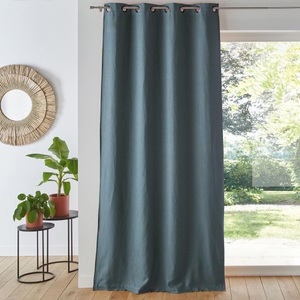 LA REDOUTE INTERIEURS, Blickdichter Vorhang Onega Unisex Grün 135x350CM, La Redoute Intérieurs - Blickdichter Vorhang Onega, 135x350CM, Blau