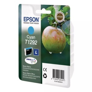 Epson, Epson T129240 cyan Tintenpatrone, Epson Tintenpatrone, blau, T129240