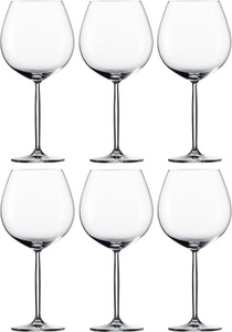 SCHOTT ZWIESEL, SCHOTT ZWIESEL - Rotweinglas DIVA - transparent - Glas, Diva 140-Muse Burgunderkelch gehärtet 839ml