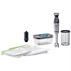 Bosch, Vakuum-Stabmixer MaxoMixx MS8CM61V1, Bosch SDA - Stabmixer 1000 Watt Vakuum MaxoMixx Edelstahl, Multicolor, One Size