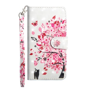 Cover-Discount, iPhone 8 / 7- Etui Ledertasche Baum Glitzer Effekt, Cover-Discount - iPhone 8 / 7- Etui Glitzer Effekt, Weiss Bunt