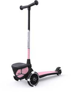 Scoot and Ride, Scoot And Ride | Highwaykick 2 Lifestyle Reflective | Rose Unisex Rosa 120 mm, Scoot and Ride - Mini Highwaykick 2 Lifestyle reflective Rose, Rosa, One Size