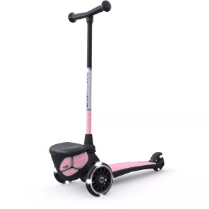 Scoot and Ride, Scoot And Ride | Highwaykick 2 Lifestyle Reflective | Rose Unisex Rosa 120 mm, Scoot and Ride - Mini Highwaykick 2 Lifestyle reflective Rose, Rosa, One Size
