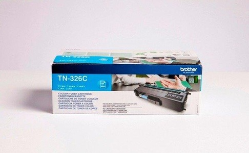 Brother, Original Tonerpatrone XL cyan Brother TN-326C, Brother Tonerpatrone »TN-326C Cyan«