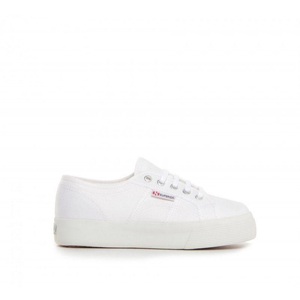 Superga, Superga 2730 Cotu Grösse 40 Damen, Superga - 2730 Cotu Semi Plateau-40, für Herren, Weiss, Größe 40