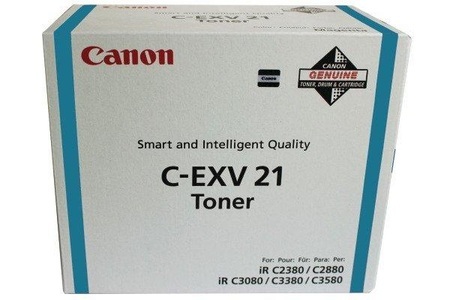 Canon, Canon Toner C-EXV 21 0453B002 Original Cyan 14000 Seiten, Canon C-EXV 21 - Cyan - Original - Tonerpatrone