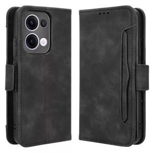 Cover-Discount, Cover-Discount - OPPO Reno13 Etui viele Kartenfächer, Schwarz