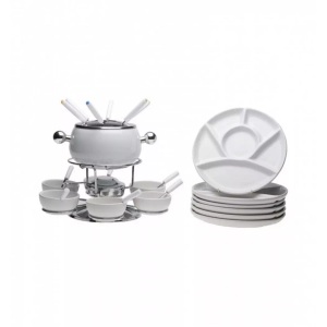 Nouvel, Nouvel Fleischfondue-Set Sara, Betriebsart, Nouvel Sara Fondue-Set 27-teilig