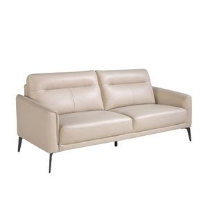 Angel cerda, 3-Sitzer-Sofa aus em Leder und Stahl 3-Sitzer-Sofa aus em Leder und Stahl, ANGEL CERDA - 3-Sitzer-Sofa aus em Leder und Stahl, One Size, Grau