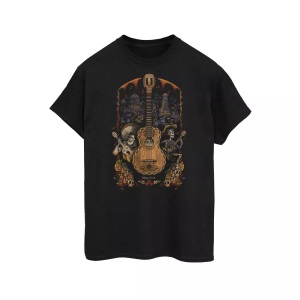 Disney, Coco Guitar Poster Tshirt Herren Schwarz L