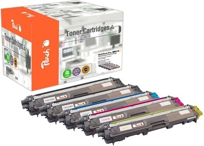 Peach, Peach Spar Pack Plus Tonermodule kompatibel zu Brother TN-242, Peach Spar Pack Plus Tonermodule kompatibel zu Brother TN-242