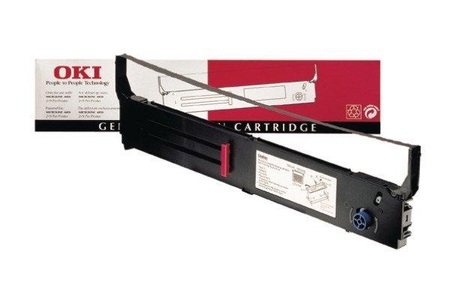OKI, OKI 40629303 Farbband Nylon/schwarz, Oki Farbband, schwarz, Nylon, 40629303