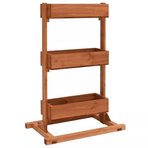 vidaXL, vidaXL Pflanzkübel 52x30x78 cm Tannenholz, vidaXL Pflanzkübel 52x30x78 cm Tannenholz